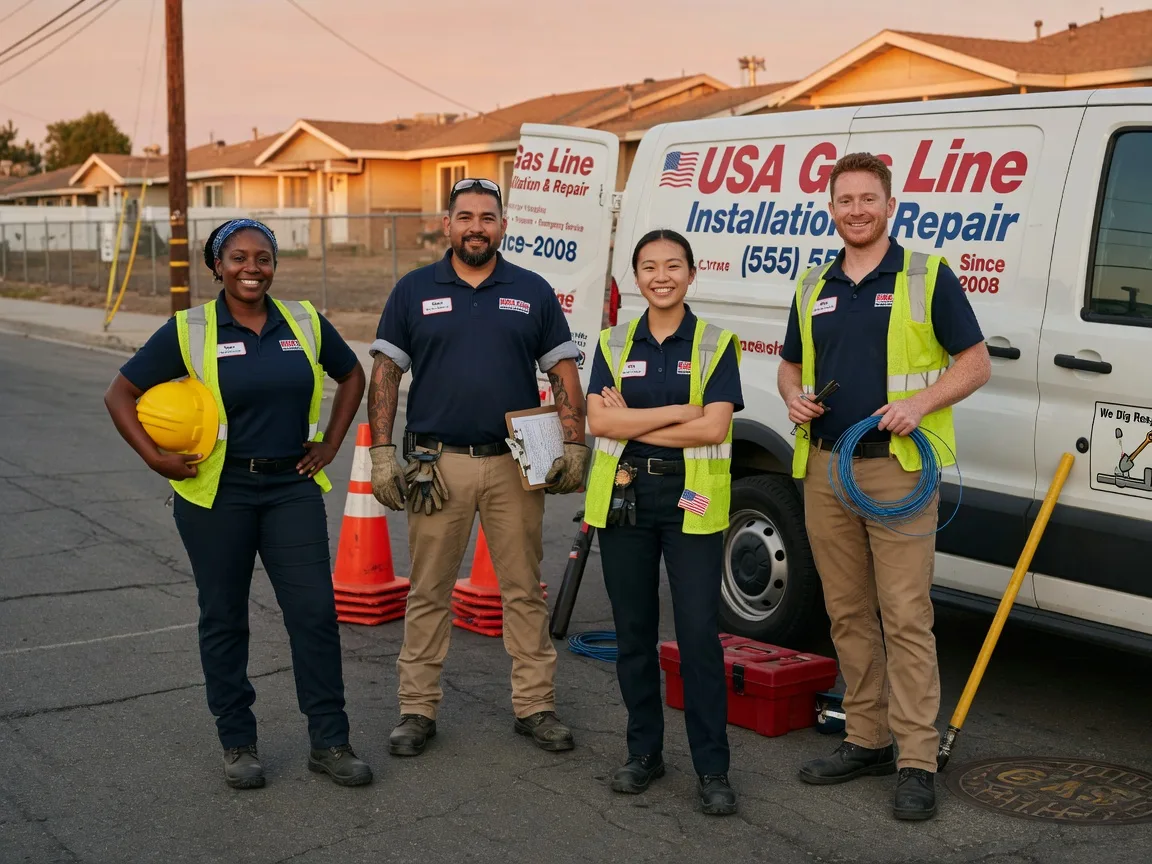 Gas Line Installation company in Chateaugay, NY